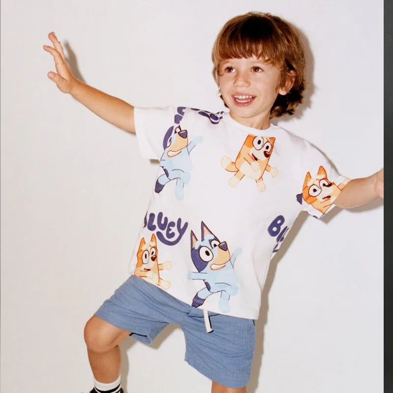 Cartoon Tshirt Summer Wear For Boys And Girls