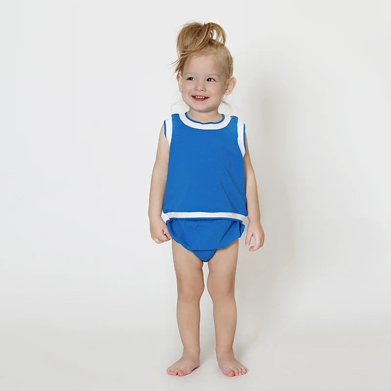Summer Spring Family Matching Outfits Cotton