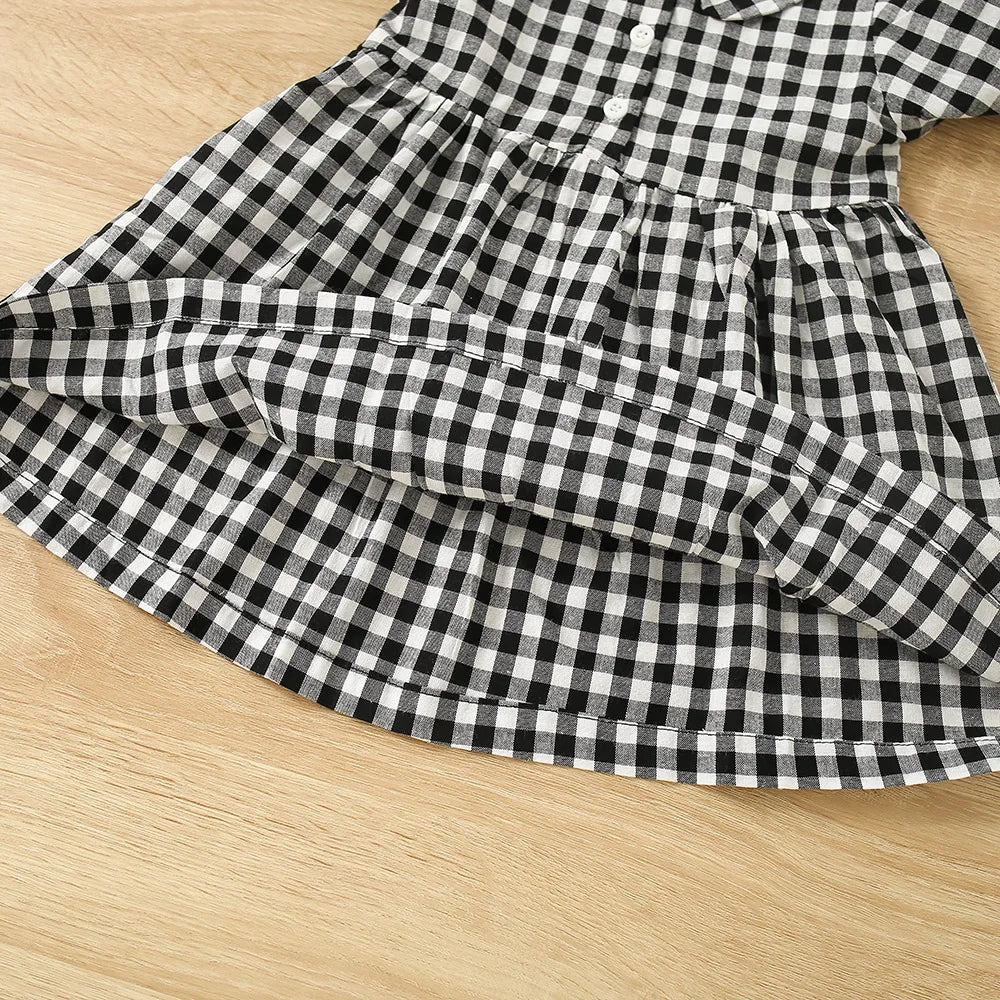 Autumn Girls' Long Sleeve Dress