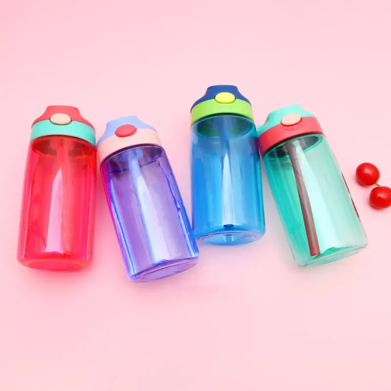 480ML Water Bottles Outdoor Portable Children's Cups