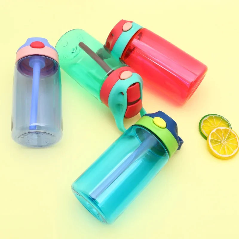 480ML Water Bottles Outdoor Portable Children's Cups