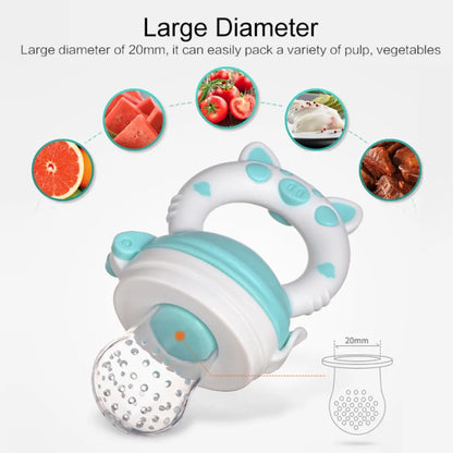 Silicone Fresh Food Nibbler Baby Feeder Kids boy girl Fruit Nipples Feeding Safe Infant Baby