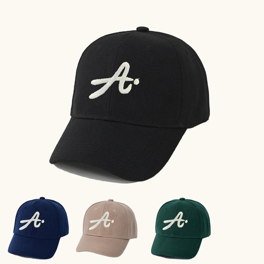 1pcs kidsren's large A letter embroidered baseball cap