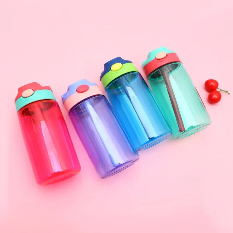 480ML Water Bottles Outdoor Portable Children's Cups