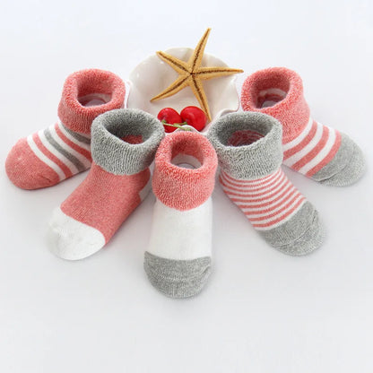 Fashion Newborn Baby Boy Girl Socks 100%Cotton Soft Infant Accessories